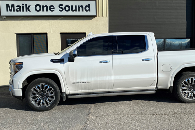 2025 Chevrolet Denali with professional window tint in North Bay